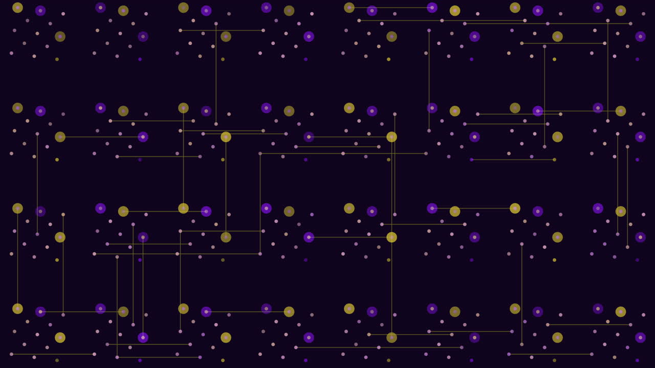 Vibrant dots grid pattern on a black background with red, green, and blue colors. The dots seem to emit a soft glow, creating a mesmerizing and captivating visual effect