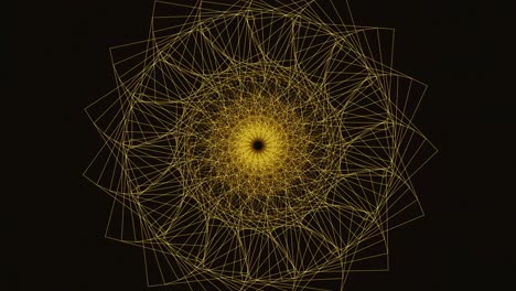 Circular-Sacred-Geometry,-Expanding-Shapes,-Psychedelic,-Seamless-VJ-Loop