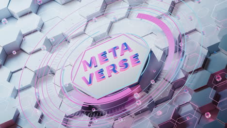 the concept of metaverse, 3d rendering.