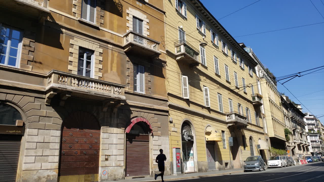 도시의 아파트 행렬