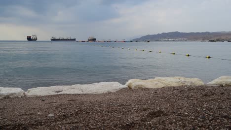 central beach in eilat, israel