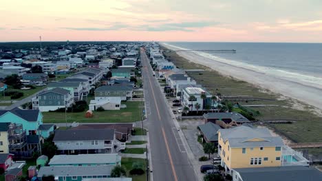 Aerial-Kure-Beach-NC,-North-Carolina