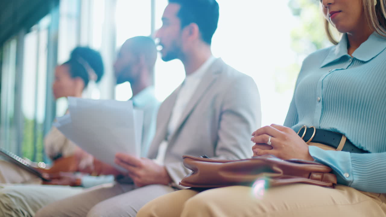 남자, 사업가 및 인터뷰에 대한 불안