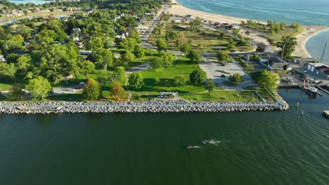 Pull-back-to-reveal-the-shoreline-along-the-pavilion