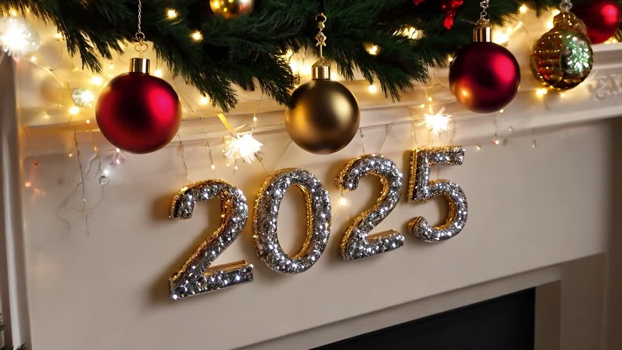 Happy New Year 2025 Decorations
