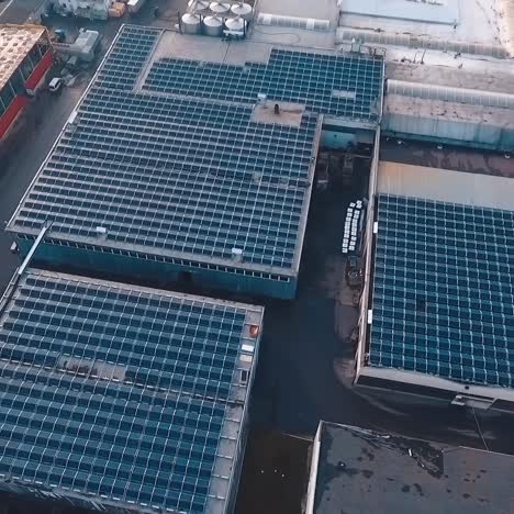 solar powered factory structure