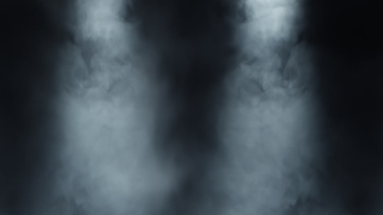 inmersivo hipnotizante espeluznante nube de humo de halloween elemento de inserción vfx en 4k cámara lenta: un cautivador, etéreo remolino, atmósfera misteriosa, niebla nublada
