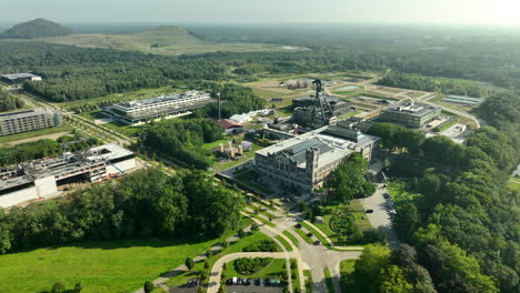 panoramic view of thor park on sunny day, limburg, belgium