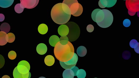 abstract colorful bokeh background