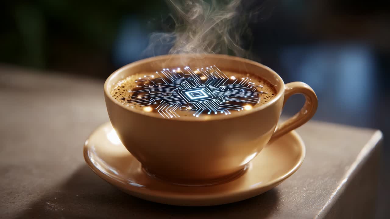 Coffee with a Technological Twist