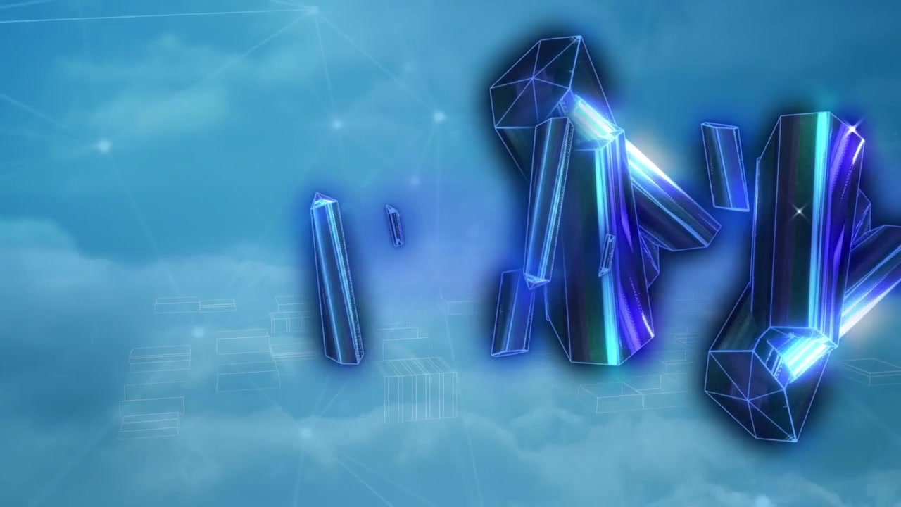 Una grafica generata al computer di una città con una rete di connessioni sopra di essa.