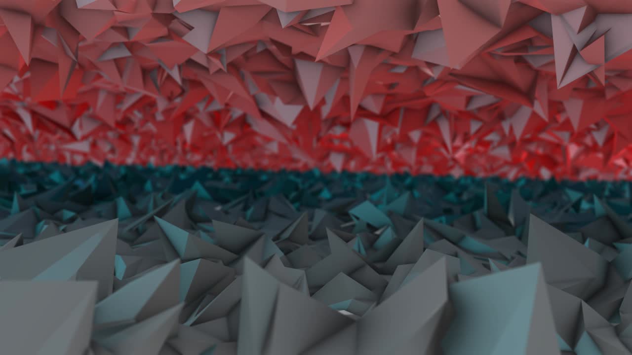 fondo conceptual título intro 3d render movimiento gráfico animación rojo