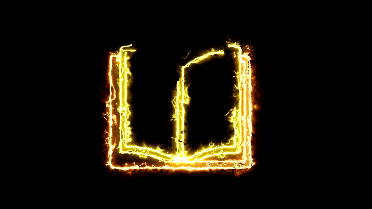 책 표지, 빛나는 에너지 오라의 실루. 두 가지 색상 솔루션