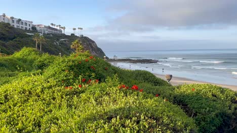 A-beautiful-sunrise-in-Dana-Point,-California