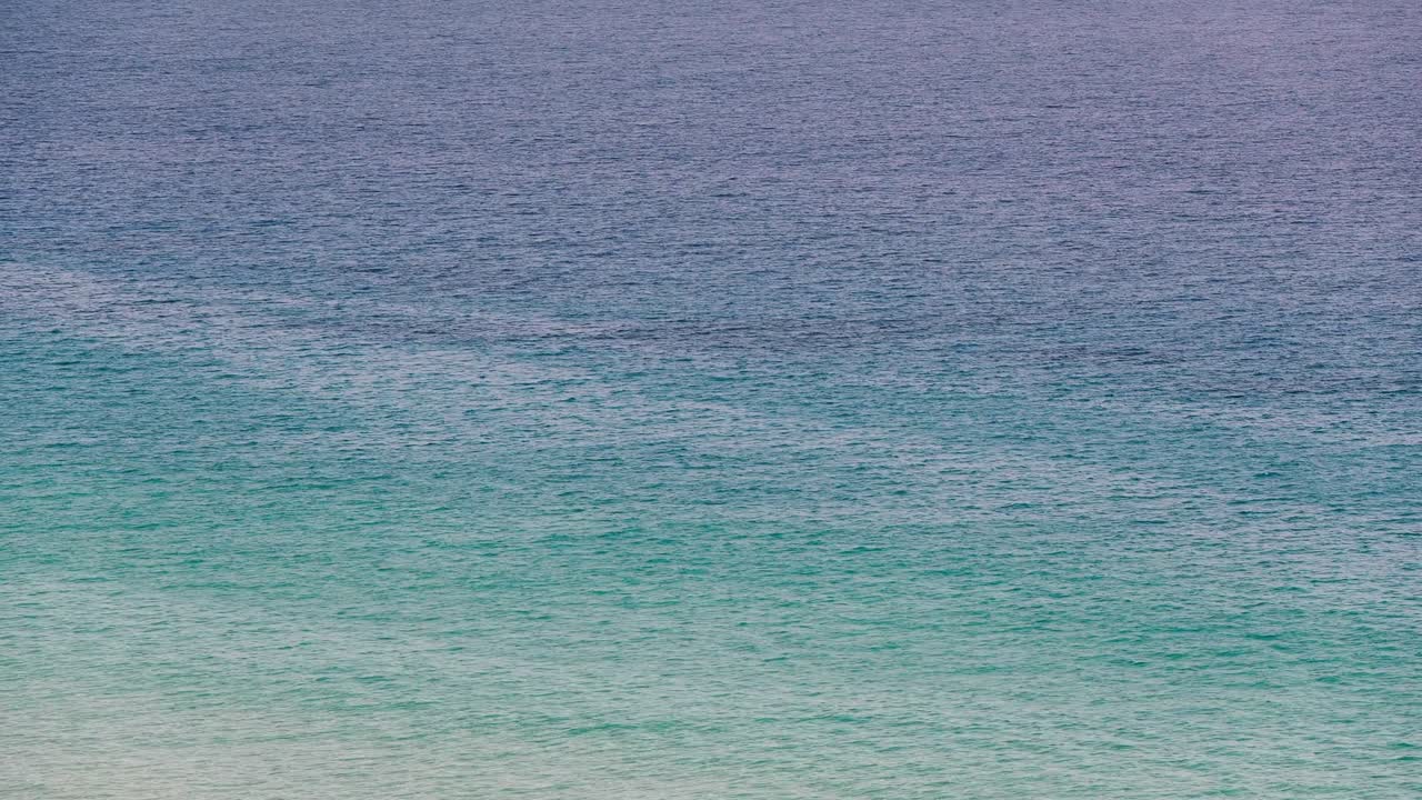 대조적인 빛에서 반이는 작은 파동의 미세한 패턴