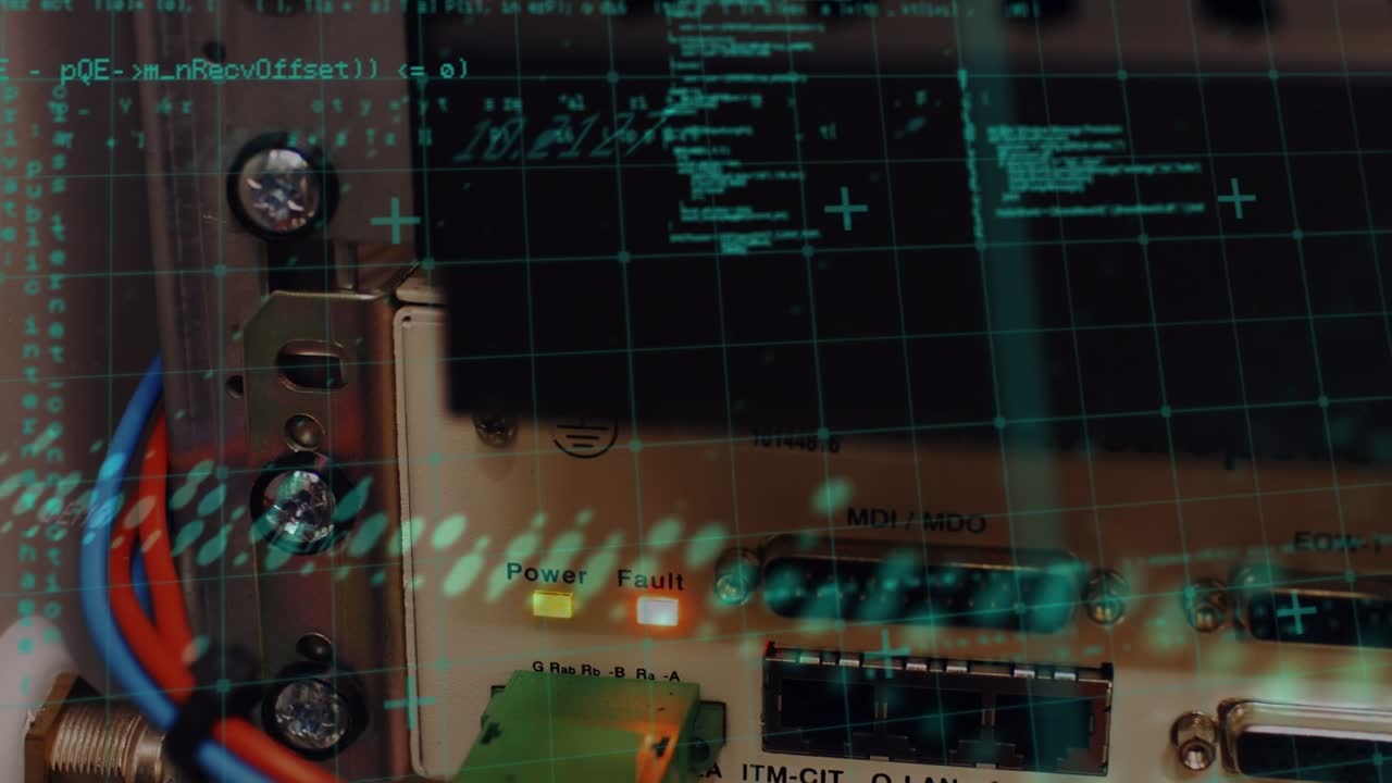 Animation of data processing over server