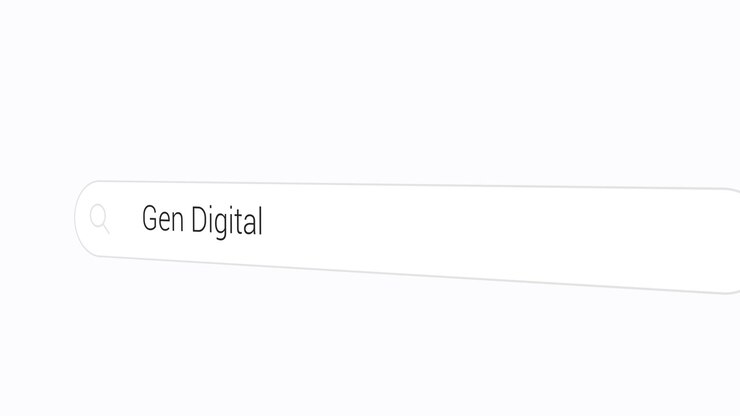 Digitazione di Gen Digital sul motore di ricerca