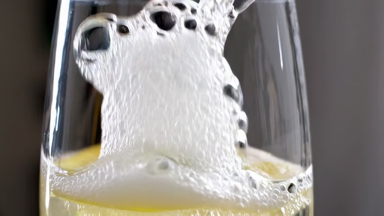 Sparkling Lemonade with Mint