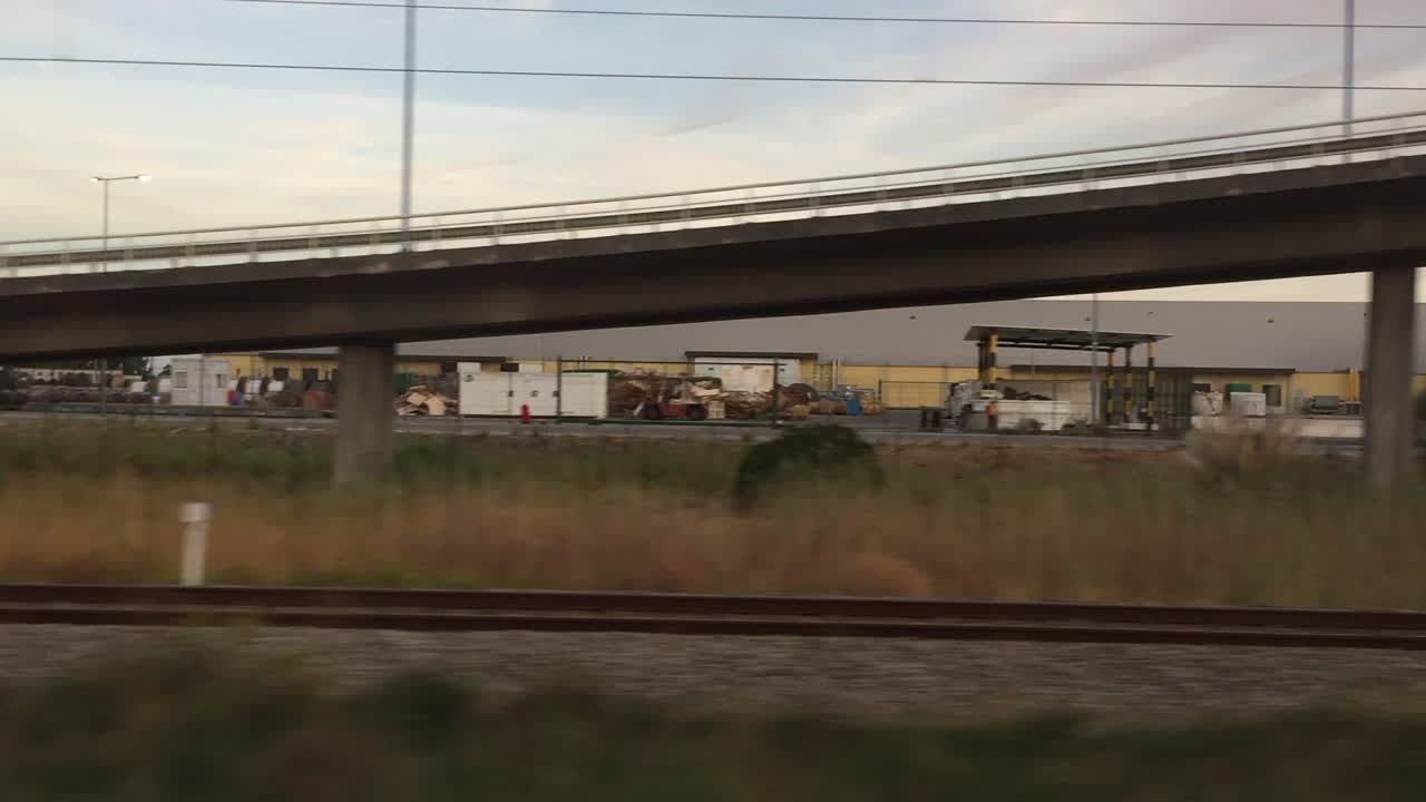 Train Ride in Portugal