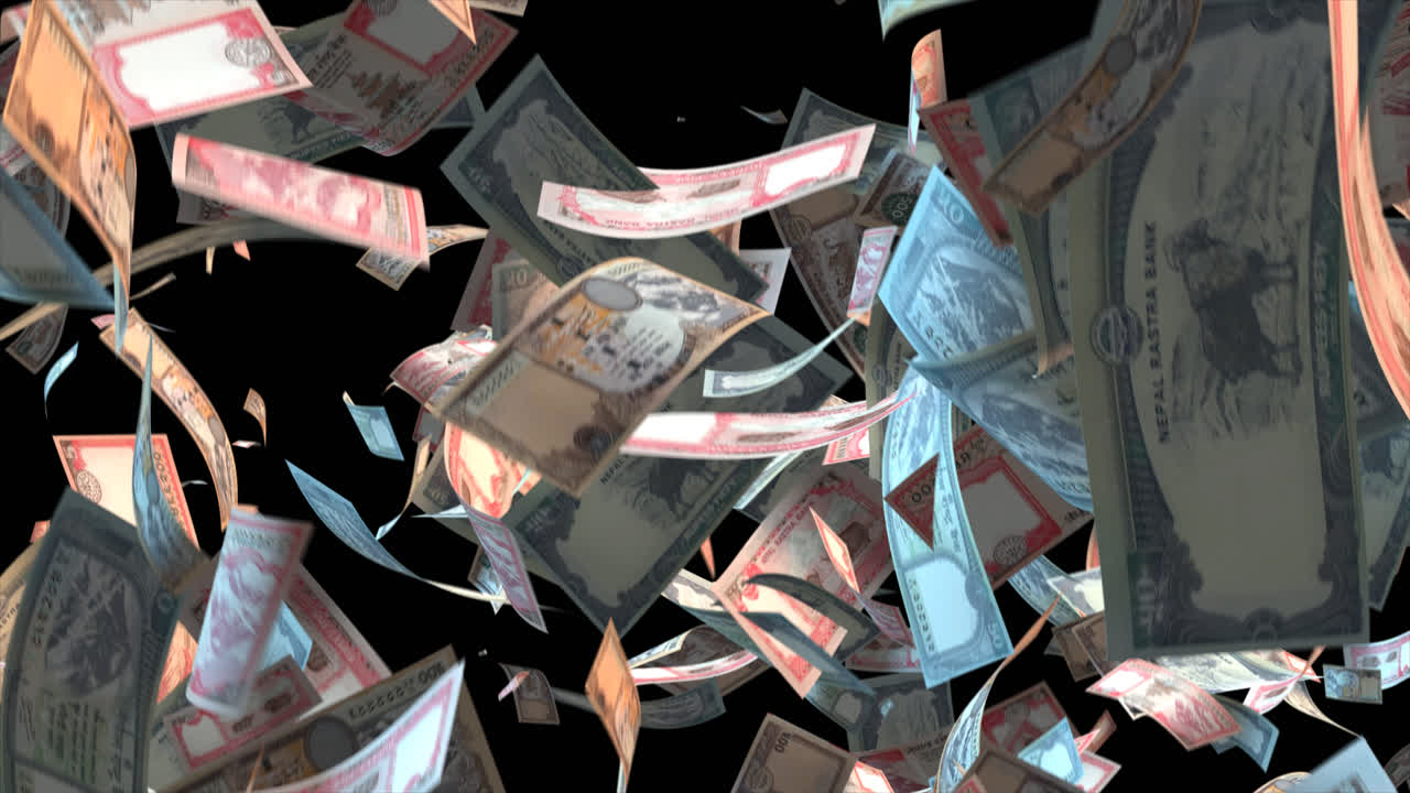 네팔 루피의 하락