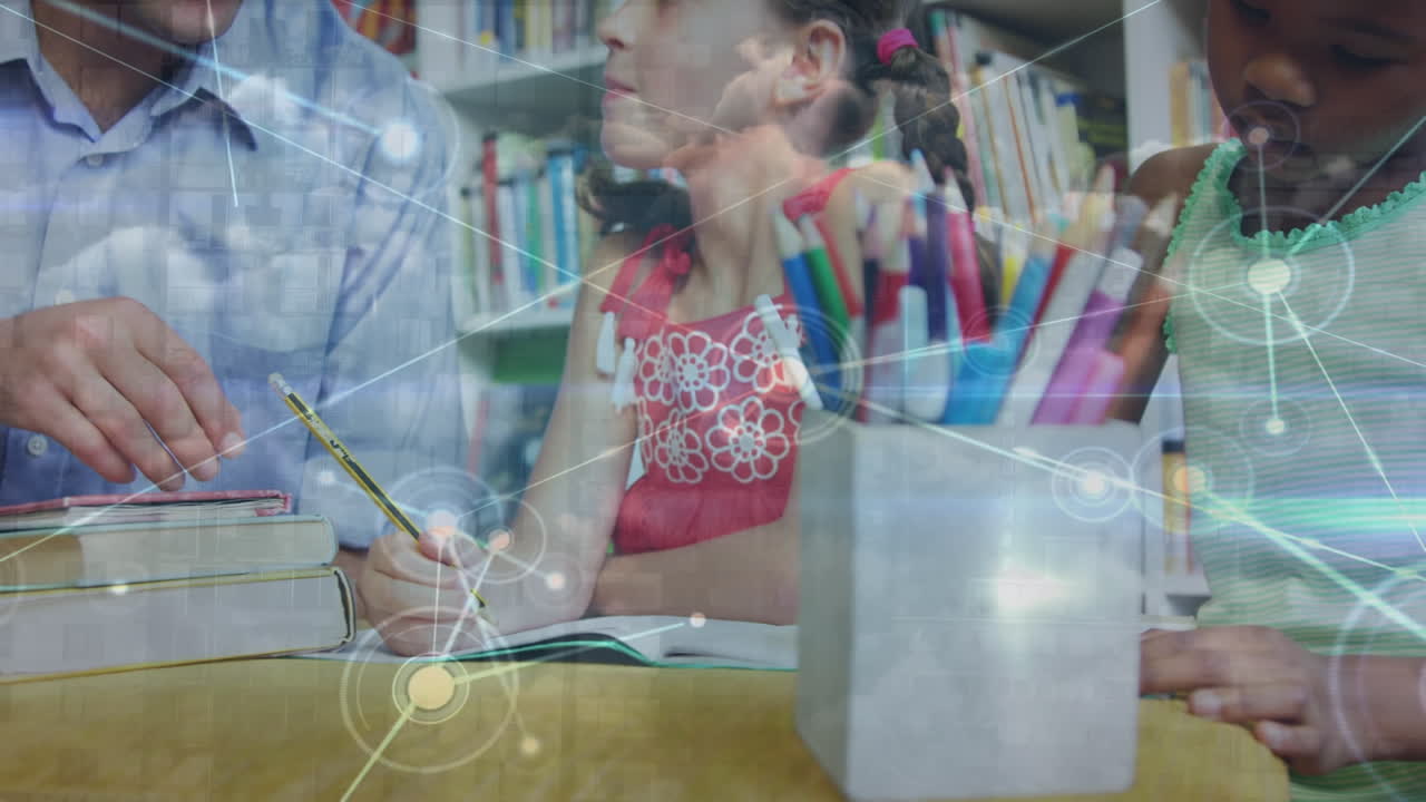 교사와 다양한 학생들의 클래스 간의 연결 네트워크의 활성화