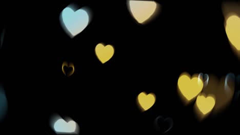 corazones abstractos