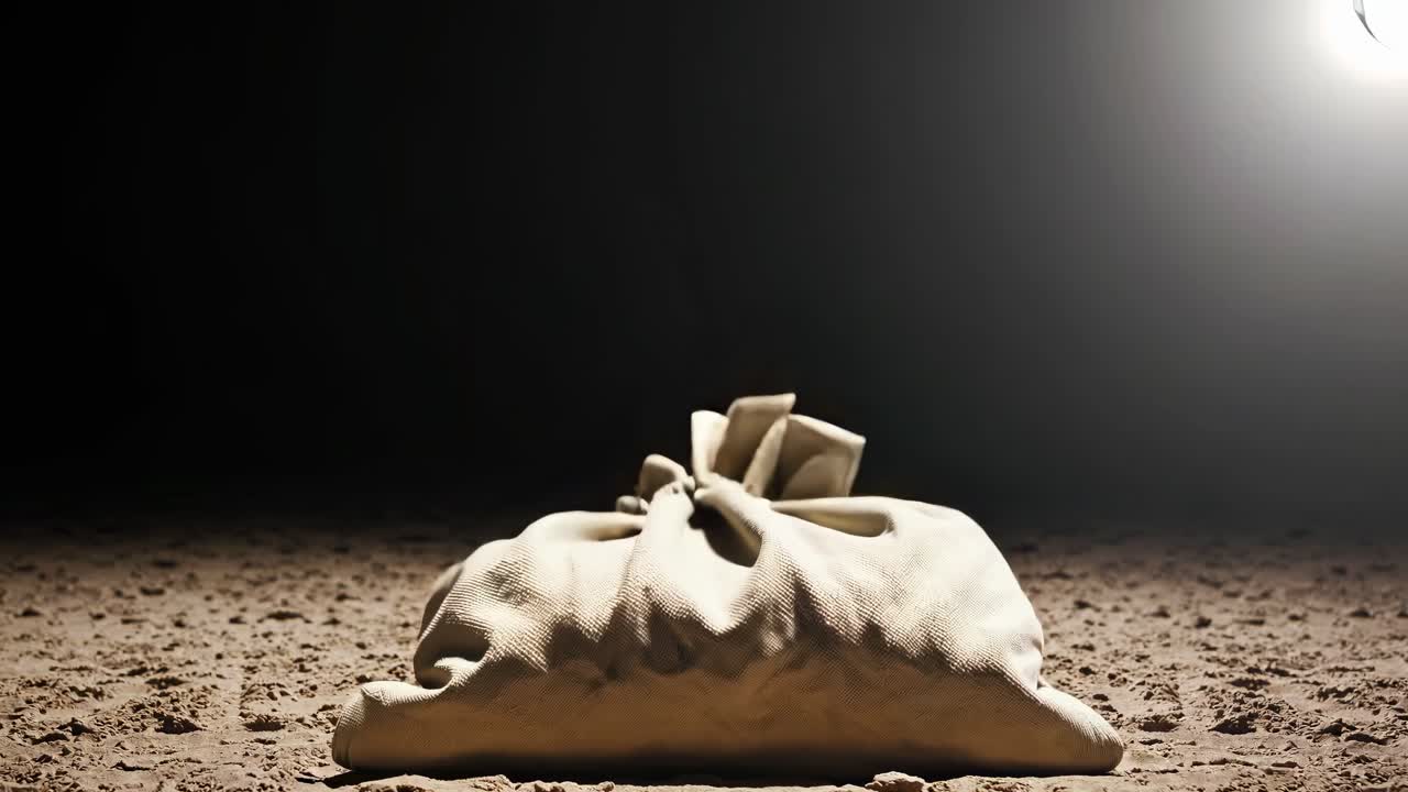 날아다니는 달러가 있는 돈 가방