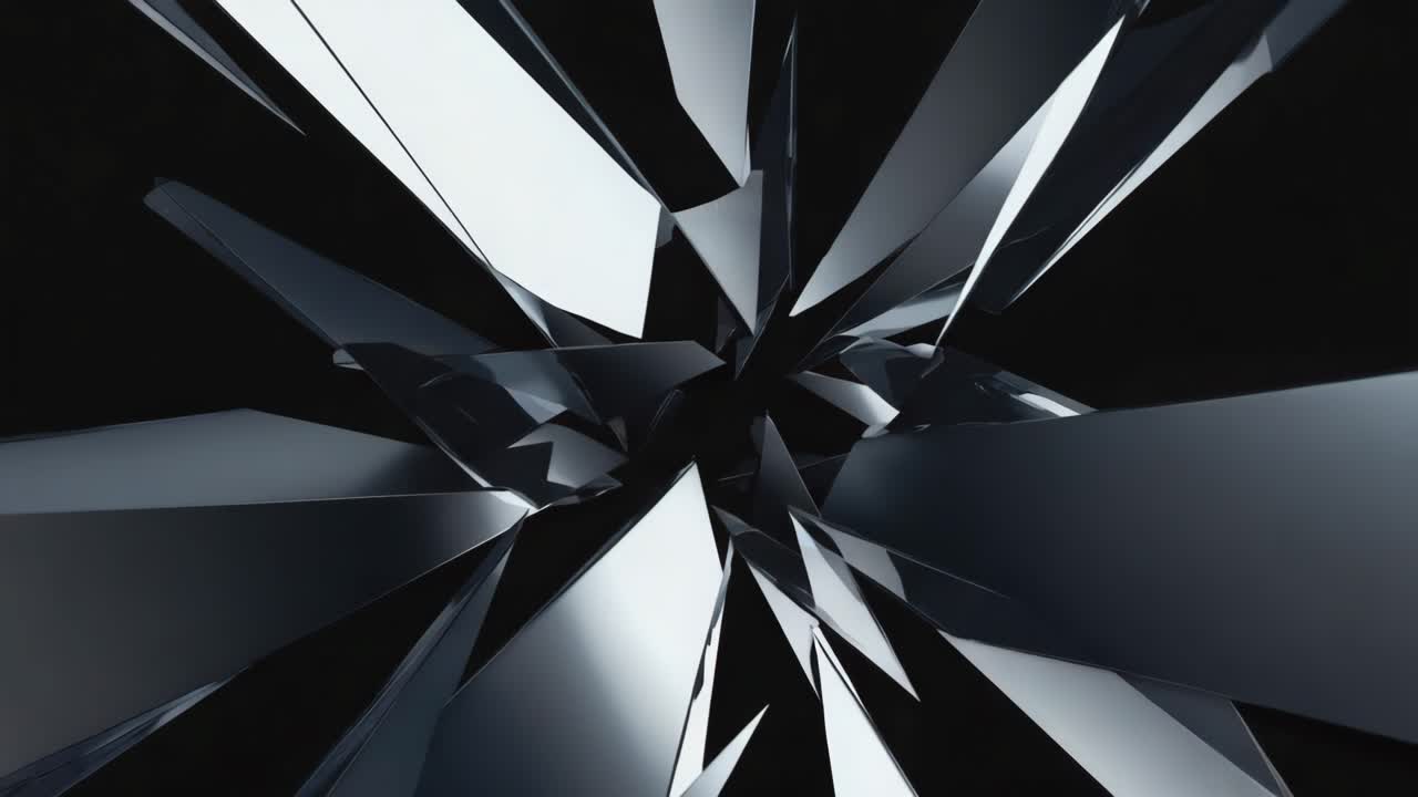 Abstract Geometric Shards