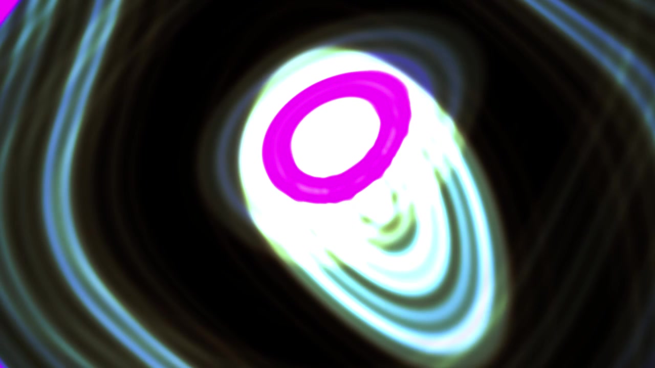 Dynamic Abstract Swirling Liquid Light Pattern