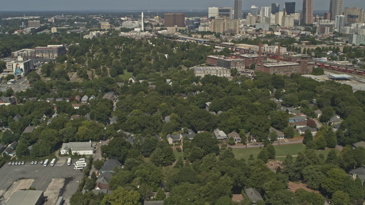 atlanta georgia 공중 v699 버드아이 샷 - dji inspire 2, x7, 6k - 2020년 8월