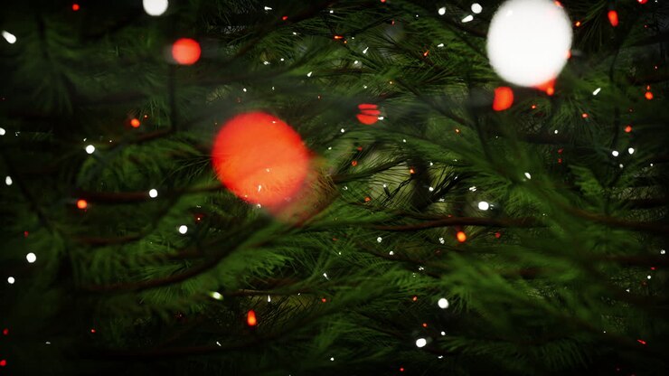 Christmas Tree with Lights