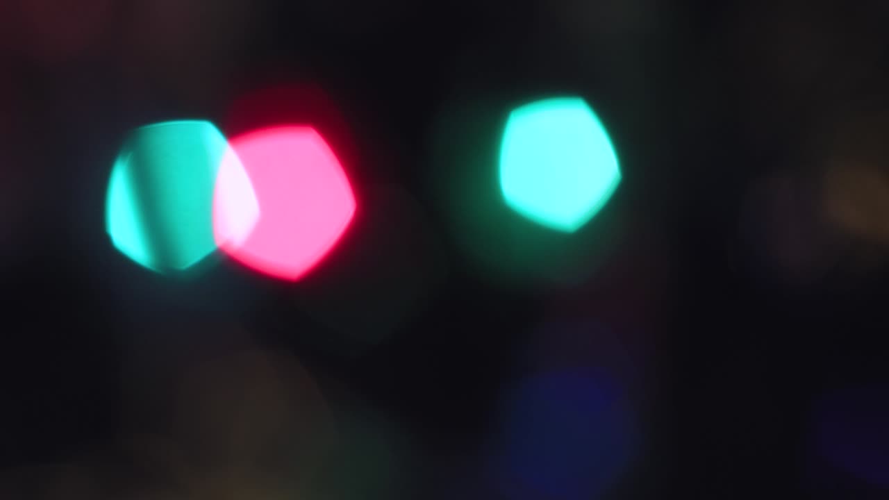 navidad borrosa abstracta luces multicolores brillan brillantemente.