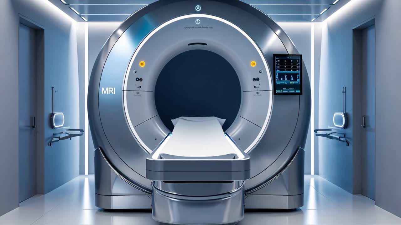 MRI Machine in Hospital Setting