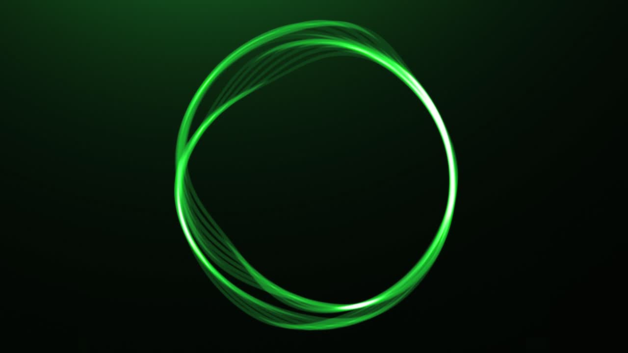 círculos de pintura de luz abstractos