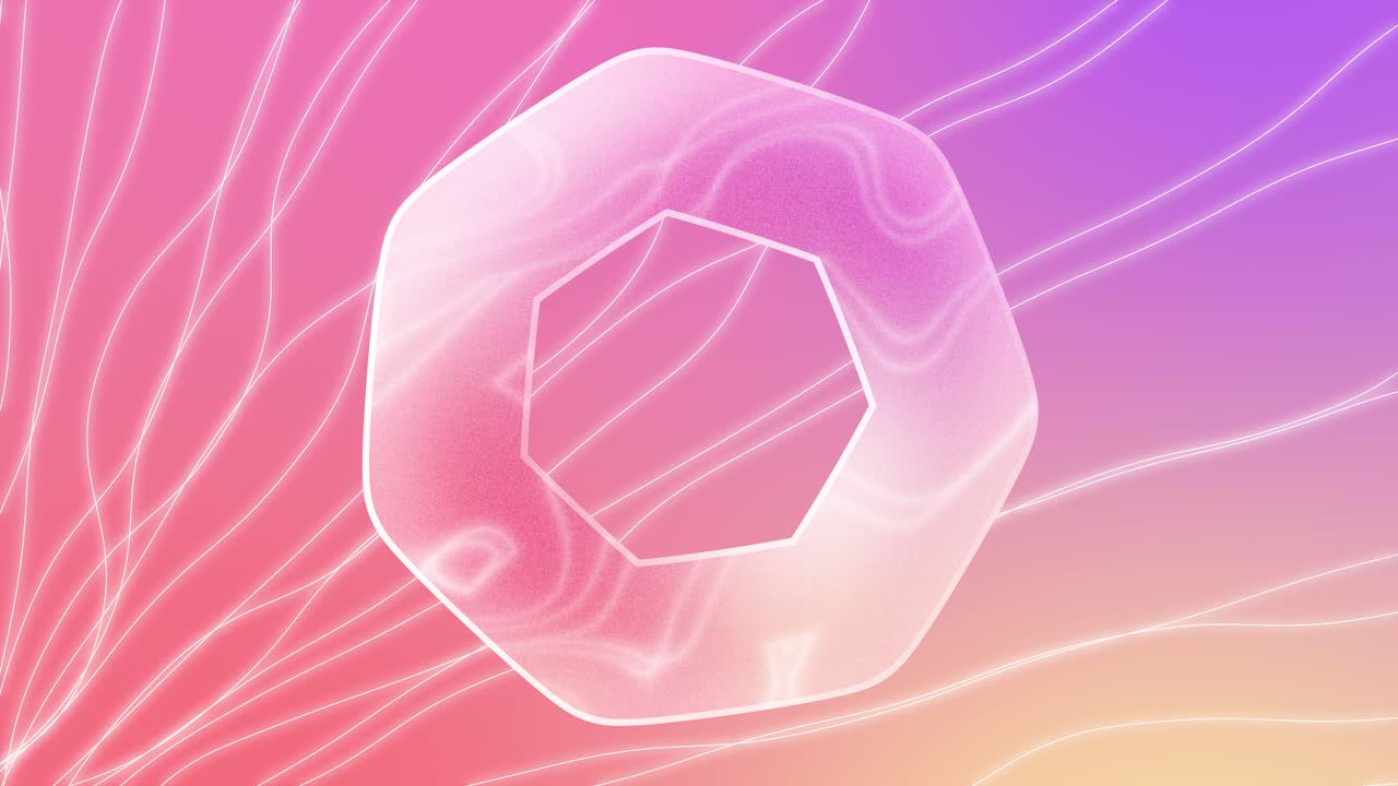 반이는 색상 추상 루프 분홍색 배경