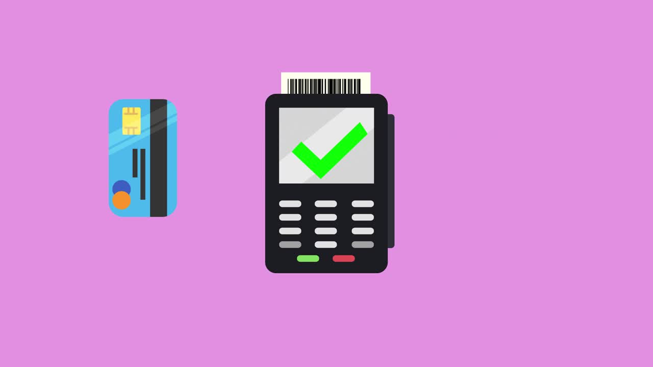 pago con concepto de tarjeta sin contacto, terminal de tarjeta de crédito conocido como pos o máquina de chip y pin