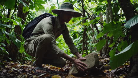 explorer in the jungle