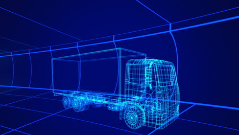 3d technical drawing of car 4k