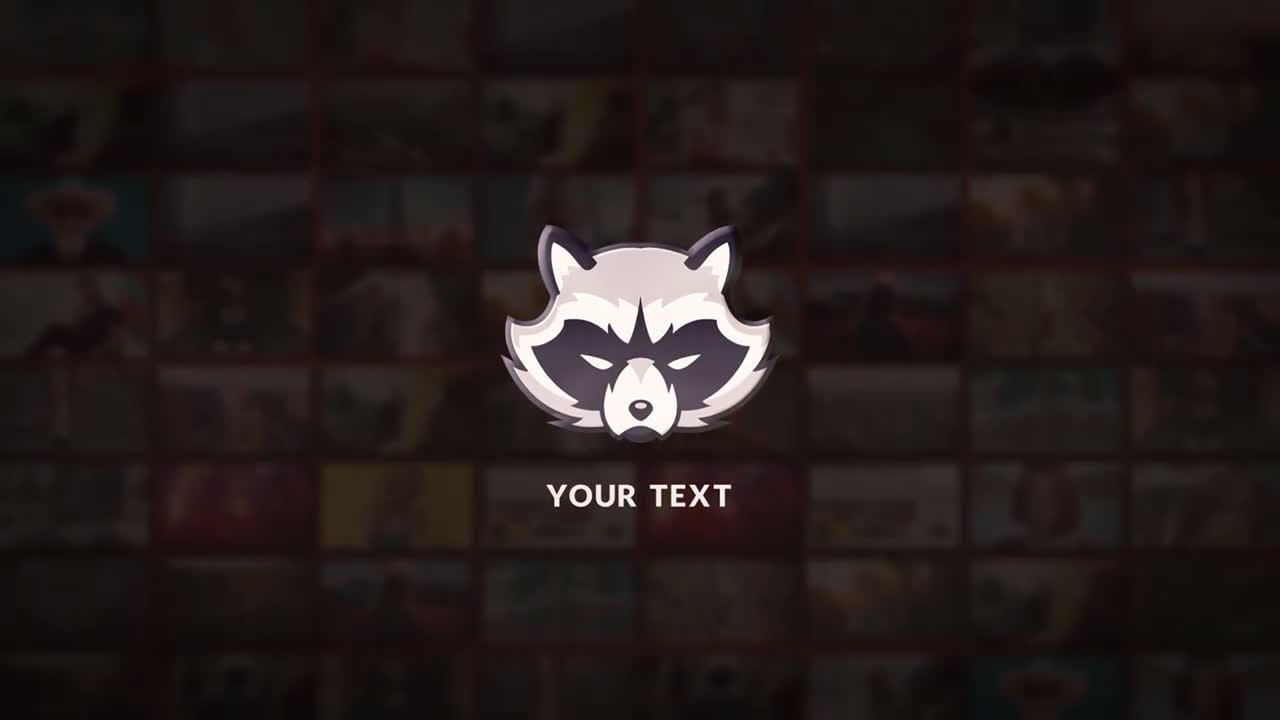 Intro logo video wall