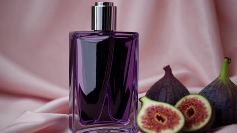 purple perfume with figs