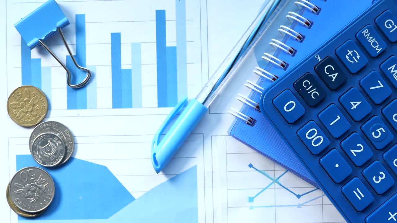 Financial Documents and Office Supplies