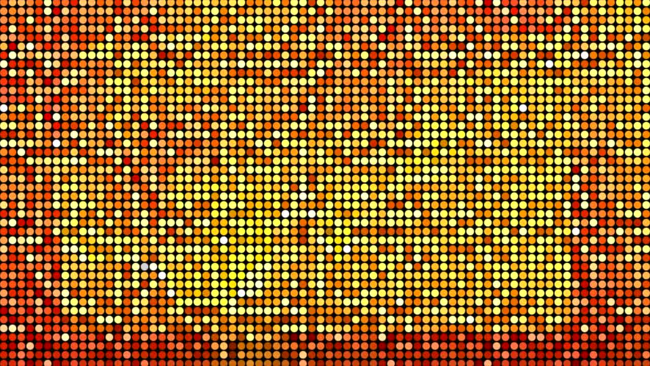 Abstract Gold Circle Pattern