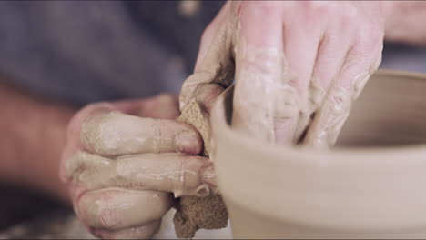 the best tool a potter can have is their hands