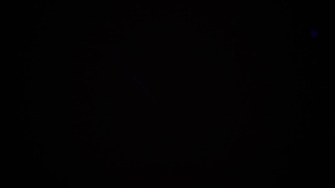Subtle Blue Light Line Moving Across Dark Background