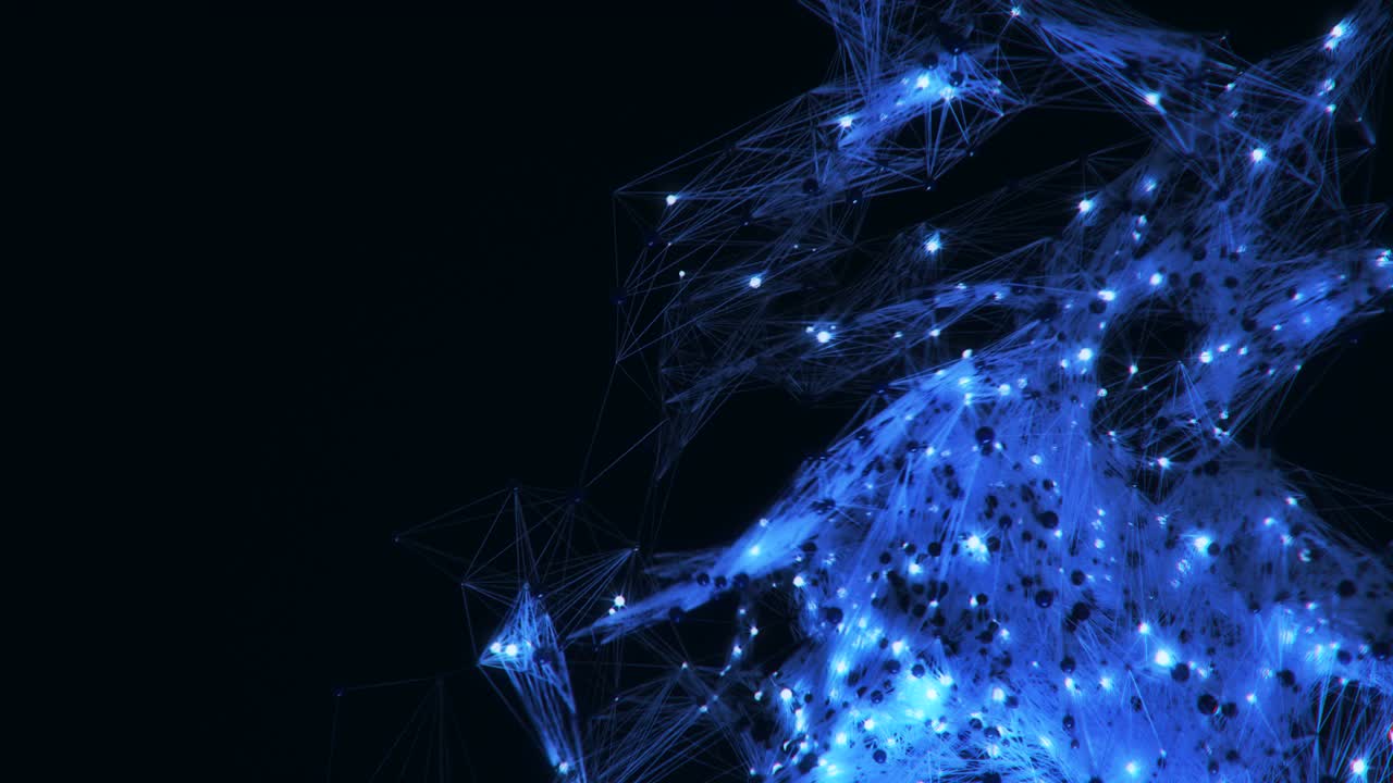 red de fondo molecular.