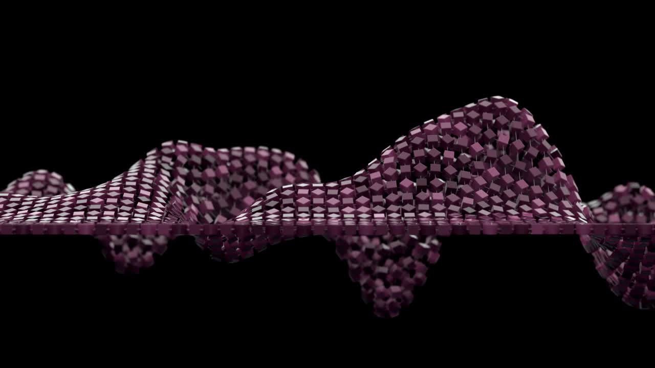 4k 네트워크 분자 mesh