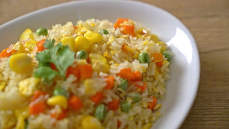 homemade-fried-rice-with-mixed-vegetable--and-egg