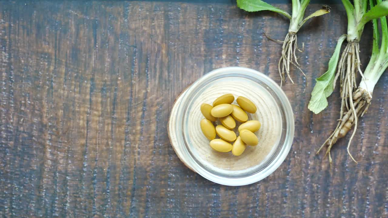 식물성 보충제 및