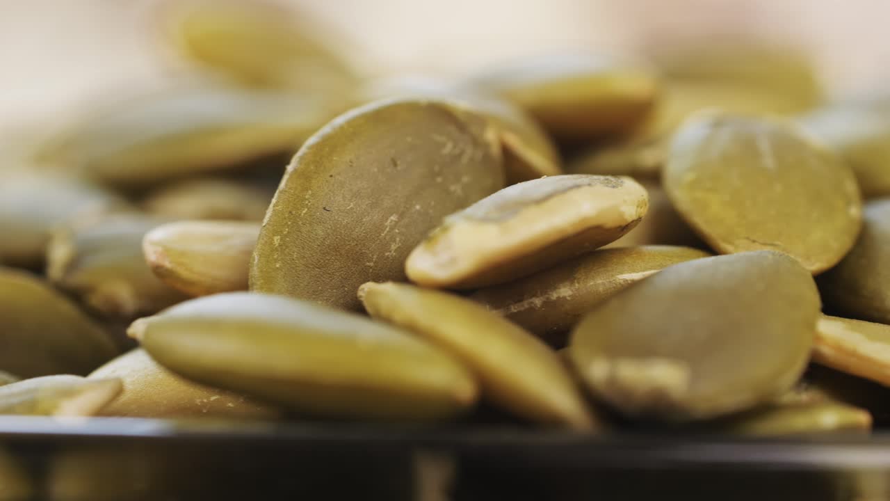 Pumpkin Seeds Close-Up