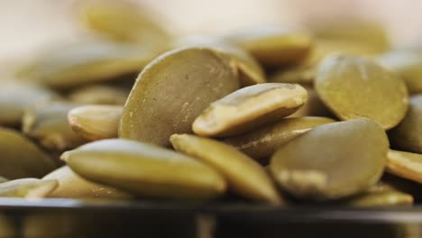 pumpkin seeds close-up